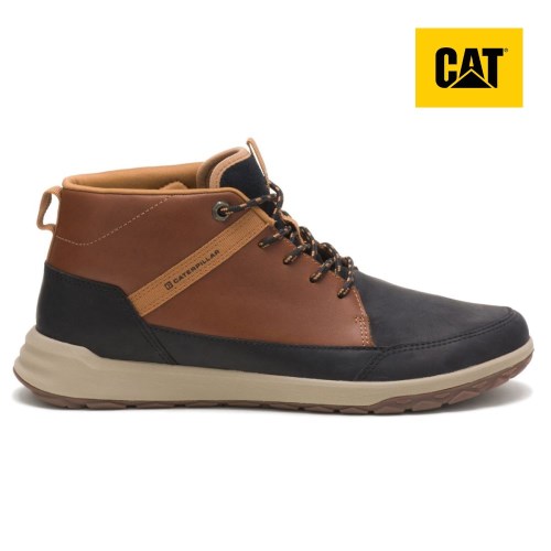 CAT CODE Quest Mid Men's Sneakers Brown/Black (AU N-134) Australia